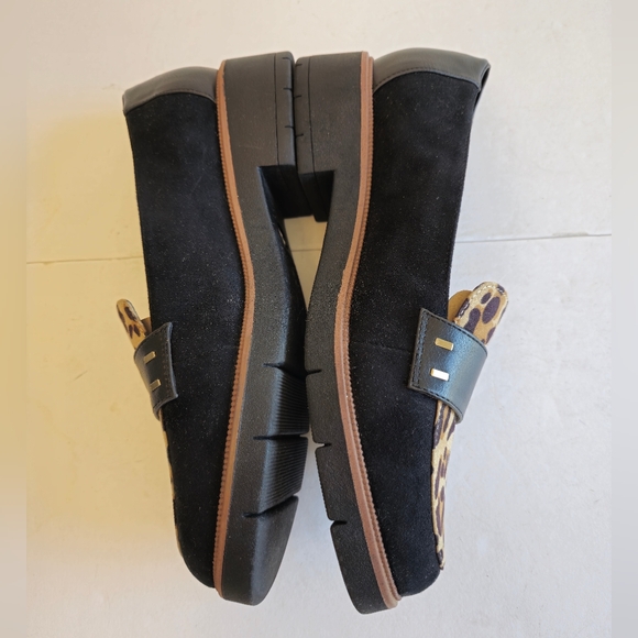 Dr. Scholl's Women's Be Free Animal Print  Comfort Loafers Black Size 9.5 - Picture 8 of 16